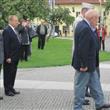 The wreath - laying cerremony in memory of victims